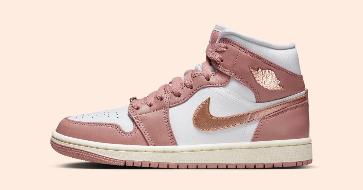 Jordan Brand bringt mit dem Air Jordan 1 Mid SE „Red Stardust“ ein Highlight in deinen Kleiderschrank